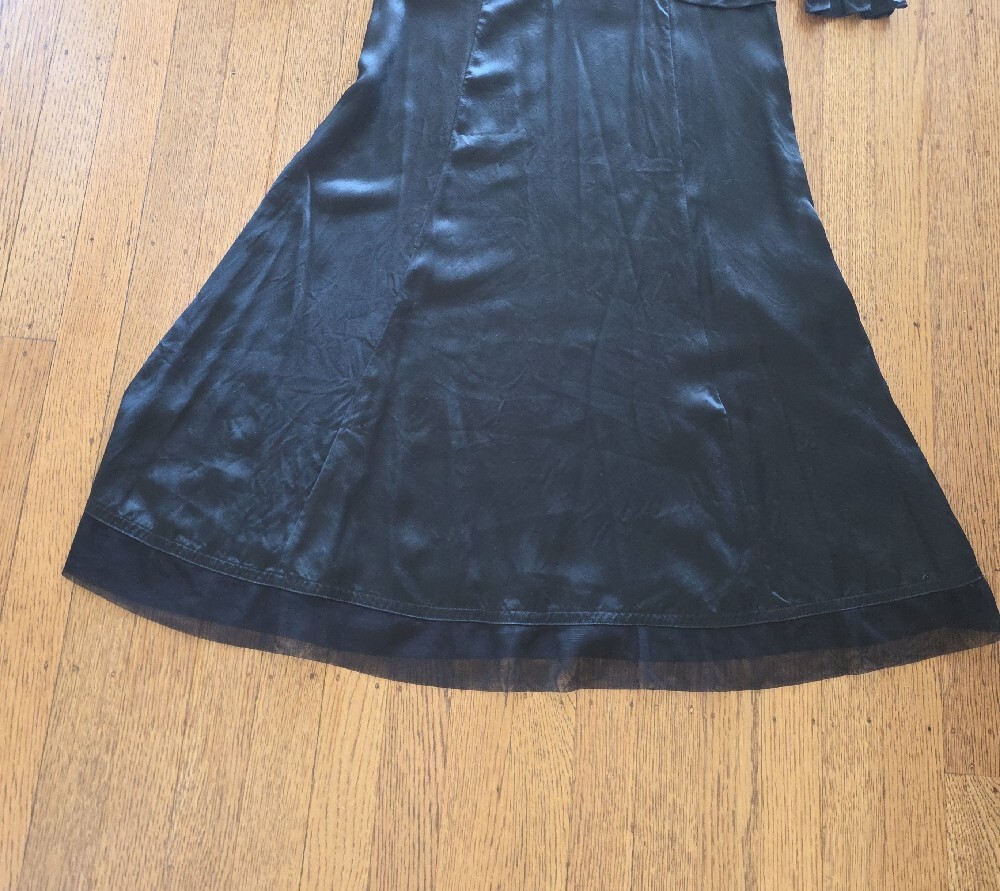 Silk Marc Jacobs Satin & Sheer Dress - Picture 13 of 16